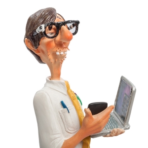 Фигурка Guillermo Forchino "Компьютерщик" FO84009