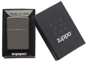 Зажигалка  Zippo 150 Classic Black Ice