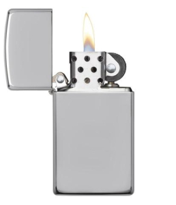 Зажигалка Zippo 1610 Slim High Polished Chrome