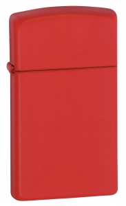 Зажигалка Zippo 1633 Slim Red Matte