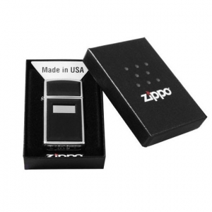 Зажигалка  Zippo 1655 Slim Ultralite Black
