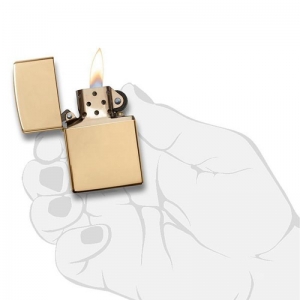 Зажигалка Zippo High Polish Brass Armor 169