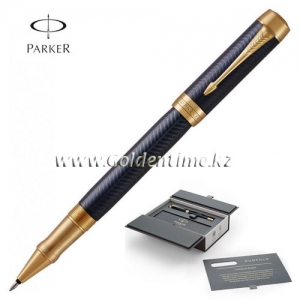 Ручка роллер Parker 'Duofold' Prestige Blue Chevron 1931374