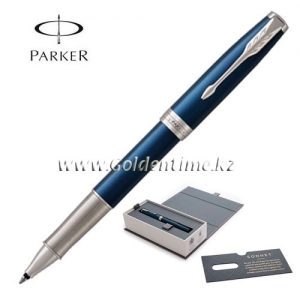 Ручка роллер Parker 'Sonnet' Lacquer Blue 1948087