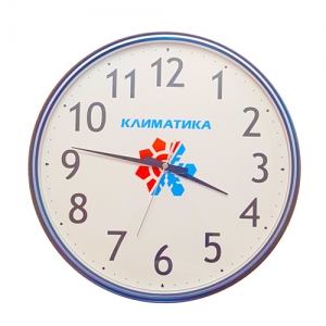Брендирование - Логотип на настенные часы (Замена Циферблата) ― Golden Time