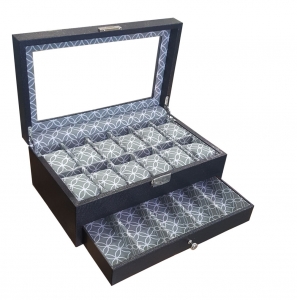 Шкатулка для хранения часов RY32844 на 12+5 шт.