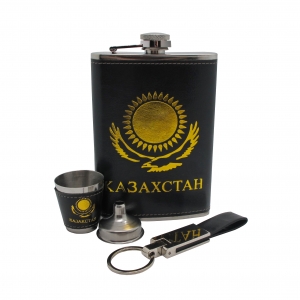 Набор с фляжкой KZBL BR-027 ― Golden Time
