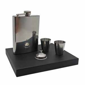 Набор с фляжкой Steel2 BR-737 ― Golden Time