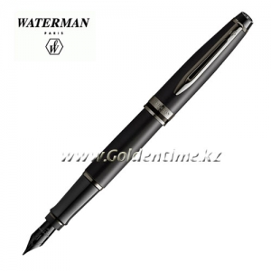 Ручка Waterman Expert DeLuxe Metallic Black RT 2119188