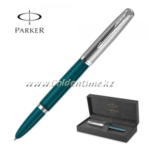 Ручка перьевая Parker '51 Core' Teal Blue CT 2123506