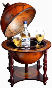 Глобус-бар настольный JG33006R