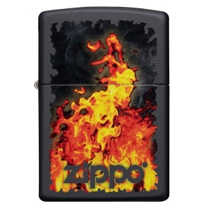 Зажигалка  Zippo 218 FIRE DESIGN
