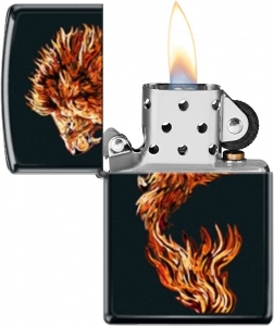 Зажигалка Zippo 218.CI400225 FIRE LION