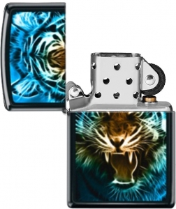 Зажигалка  Zippo 218.CI400583 DIGITAL TIGER