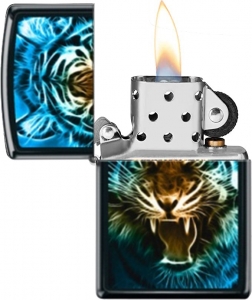 Зажигалка  Zippo 218.CI400583 DIGITAL TIGER