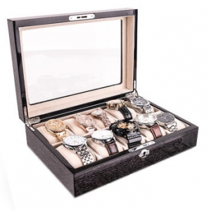 Шкатулка для хранения часов RY216712BK на 10 шт.