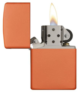 Зажигалка Zippo 231 Orange Matte