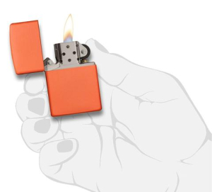 Зажигалка Zippo 231 Orange Matte
