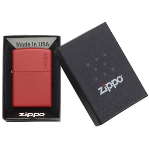 Зажигалка Zippo 233ZL Red Matte Logo