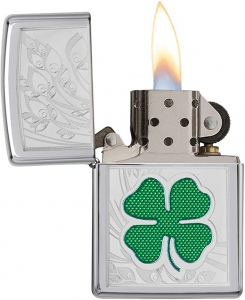 Зажигалка  Zippo 24699 Four-Leaf Clover