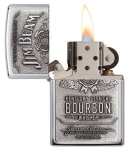 Зажигалка Zippo 250JB928 Jim Beam Pewter Emblem