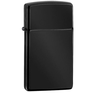 Зажигалка Zippo 28123 Slim Ebony Black Ice