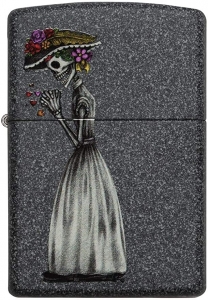 Набор зажигалок Zippo 28987 Day of Dead Skulls Set