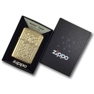 Зажигалка Zippo 29436 Armor® Eccentric Cross Deep Carved