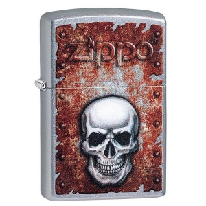 Зажигалка Zippo 29870 Rusted Skull Design
