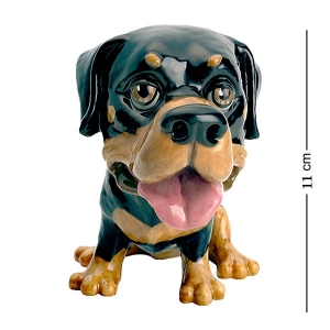 Статуэтка собаки "Ротвейлер Рокки" 320 Rocky