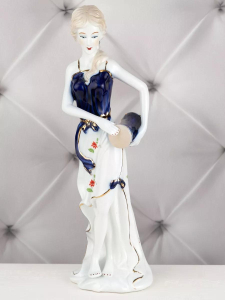 Статуэтка "Дама с барабаном" MC0823