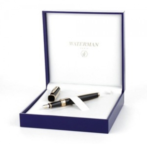 Ручка Waterman Exception Slim Black Lacqu GT S0636930