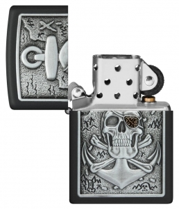 Зажигалка  Zippo 48122 218 Skull Anchor Emblem Design