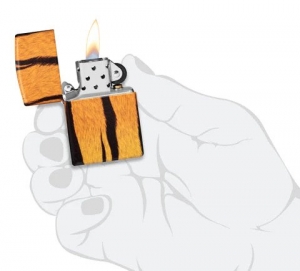 Зажигалка Zippo 48217 Tiger Print Design