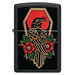 Зажигалка  Zippo 48611 Crow Tattoo