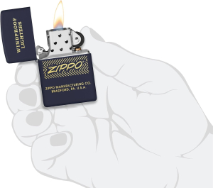Зажигалка Zippo 48708 Navy Matte