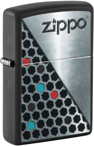 Зажигалка Zippo 48709 Hexagon Design