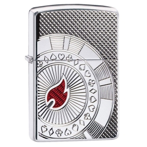 Зажигалка Zippo 49058 Armor® Poker Chip Design