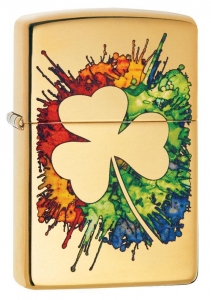 Зажигалка  Zippo 49125  254B Graffiti Clover Design