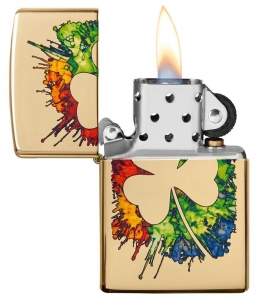 Зажигалка  Zippo 49125  254B Graffiti Clover Design