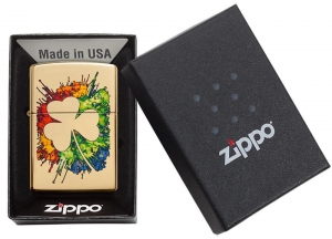 Зажигалка  Zippo 49125  254B Graffiti Clover Design