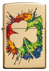 Зажигалка  Zippo 49125  254B Graffiti Clover Design