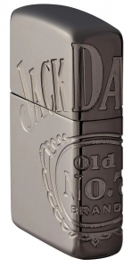 Зажигалка Zippo 49282 Jack Daniels Design Black Ice