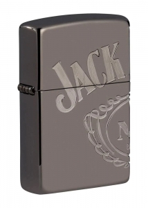 Зажигалка Zippo 49282 Jack Daniels Design Black Ice