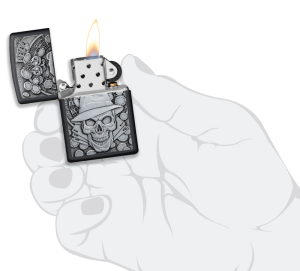 Зажигалка Zippo 49183 Gambling Skull