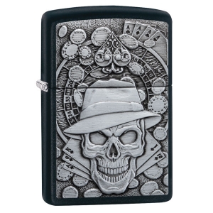 Зажигалка Zippo 49183 Gambling Skull