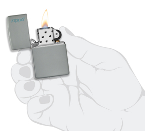 Зажигалка Zippo 49452ZL Flat Grey