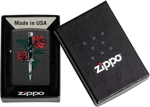 Зажигалка  Zippo 49778 Rose Dagger