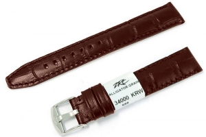 Ремешок кожаный ZRC 5590693-S MAT CALF ALLIGATOR BROWN 18MM