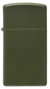 Зажигалка Zippo 1627 Slim Green Matte